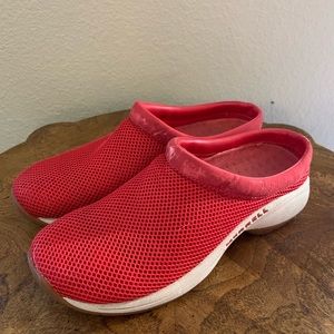 Primo Breeze II Red Merrell Clogs Size 10